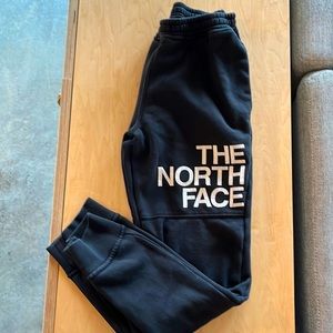 North face sweatpants, size 12 kids